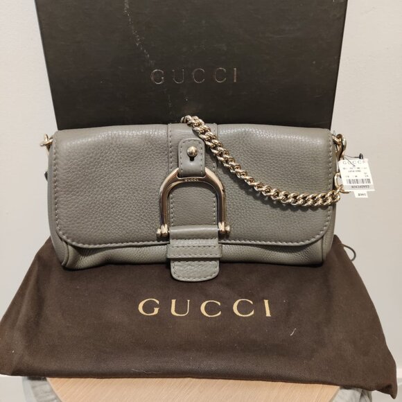 Gucci Greenwich Grey Shoulder Bag / Clutch - Picture 8 of 8